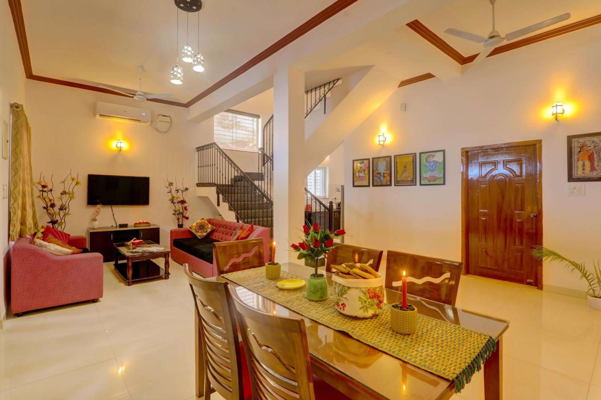 Jaqk Holidays - 9Bhk Villa For Big Groups, Private Pool-Wifi-Cartaker-Parking, North Goa Бага Екстер'єр фото
